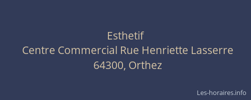 Esthetif
