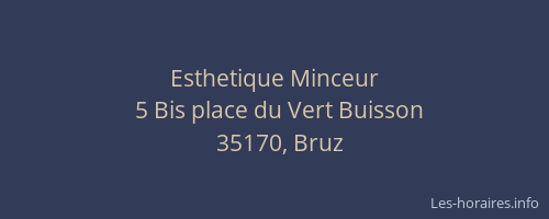 Esthetique Minceur
