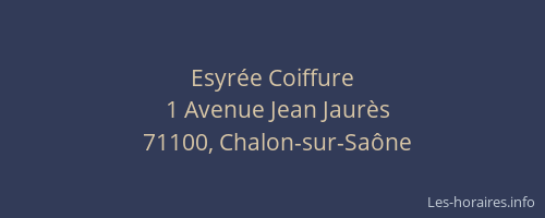 Esyrée Coiffure