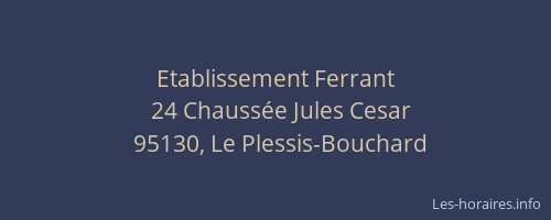 Etablissement Ferrant