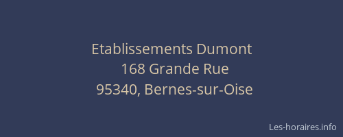 Etablissements Dumont