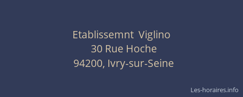 Etablissemnt  Viglino