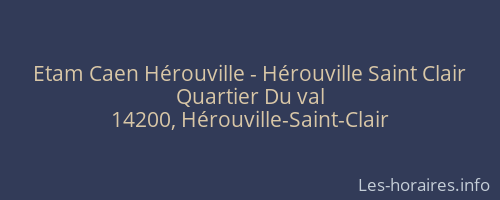 Etam Caen Hérouville - Hérouville Saint Clair