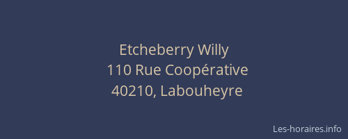Etcheberry Willy