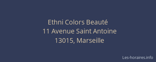 Ethni Colors Beauté