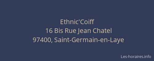 Ethnic'Coiff