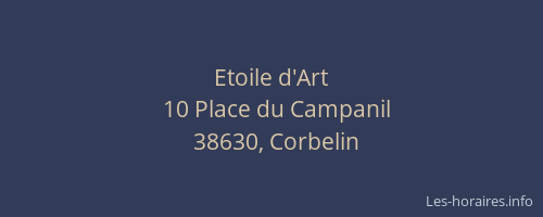 Etoile d'Art
