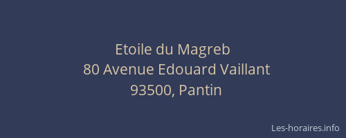 Etoile du Magreb