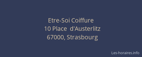 Etre-Soi Coiffure