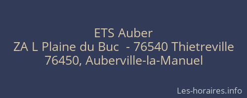 ETS Auber