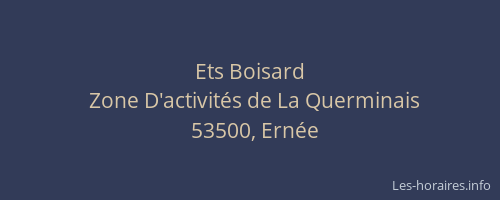 Ets Boisard