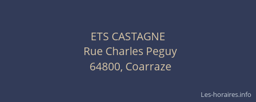 ETS CASTAGNE