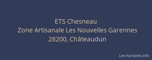 ETS Chesneau