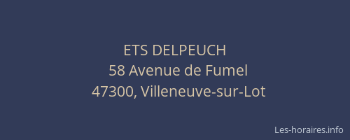 ETS DELPEUCH