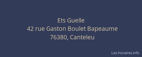 Ets Guelle