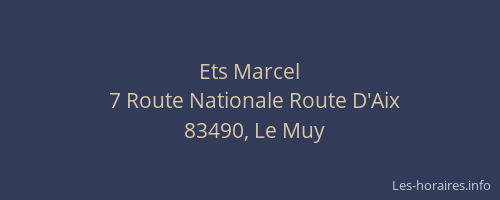 Ets Marcel