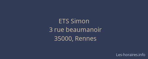 ETS Simon