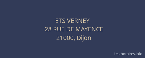 ETS VERNEY