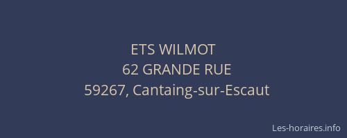 ETS WILMOT