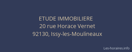 ETUDE IMMOBILIERE