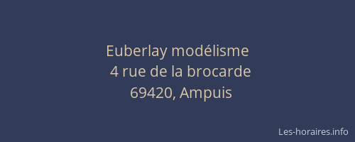 Euberlay modélisme