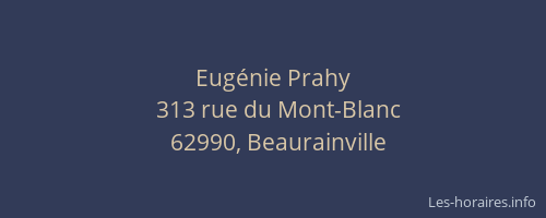 Eug&eacute;nie Prahy
