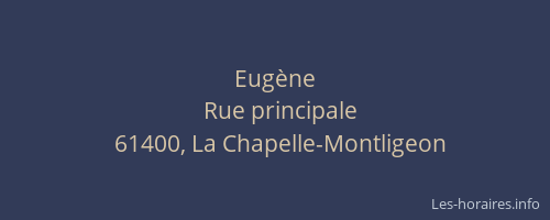 Eug&egrave;ne