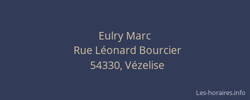 Eulry Marc