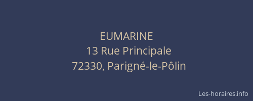EUMARINE