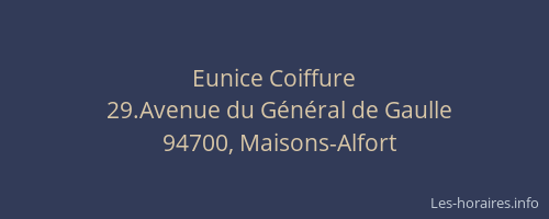 Eunice Coiffure