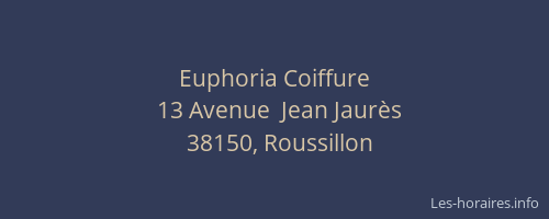 Euphoria Coiffure