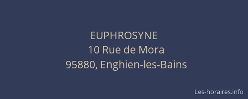EUPHROSYNE