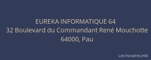 EUREKA INFORMATIQUE 64