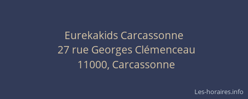 Eurekakids Carcassonne
