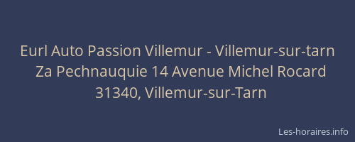 Eurl Auto Passion Villemur - Villemur-sur-tarn