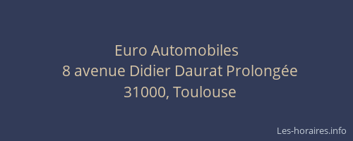 Euro Automobiles