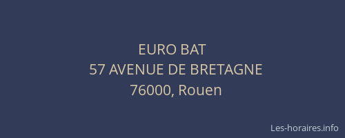 EURO BAT