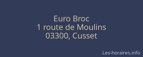 Euro Broc