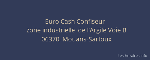 Euro Cash Confiseur