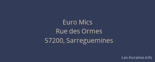 Euro Mics