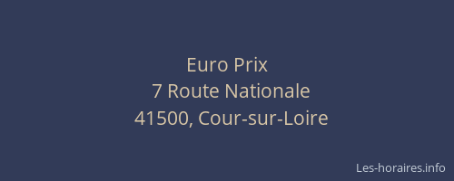 Euro Prix