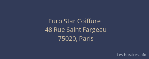 Euro Star Coiffure