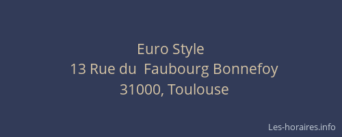 Euro Style