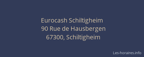 Eurocash Schiltigheim