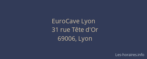 EuroCave Lyon