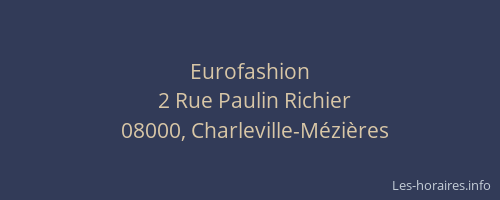 Eurofashion