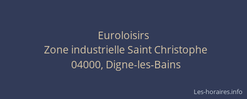 Euroloisirs