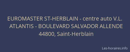 EUROMASTER ST-HERBLAIN - centre auto V.L.