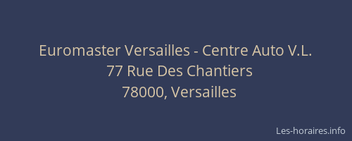 Euromaster Versailles - Centre Auto V.L.