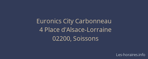 Euronics City Carbonneau